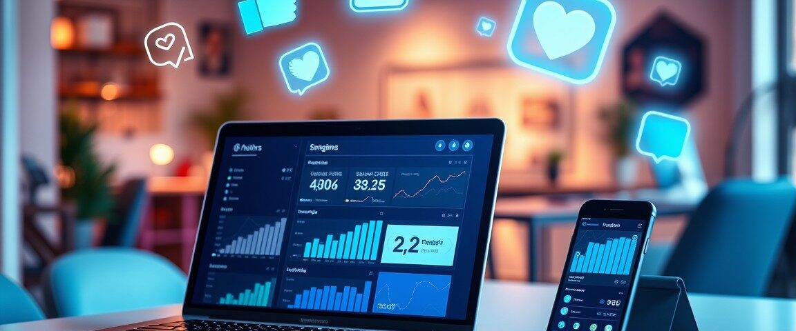 Engajamento e Crescimento nas Redes Sociais