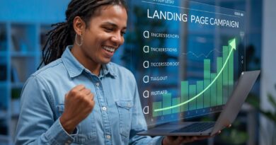 Landing page de sucesso com alta taxa de conversão