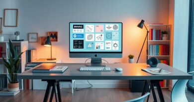 Espaço criativo para desenvolvimento de branding