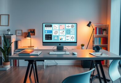 Espaço criativo para desenvolvimento de branding