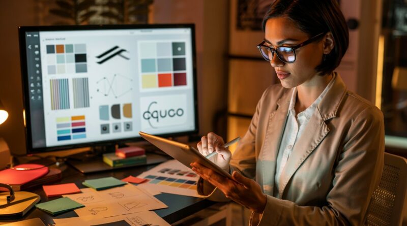 Profissional analisando estratégias para um branding impactante