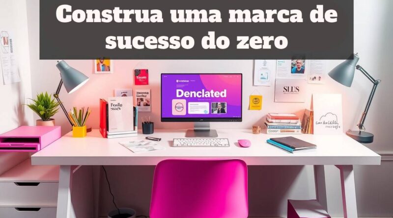 Espaço criativo para desenvolvimento de branding