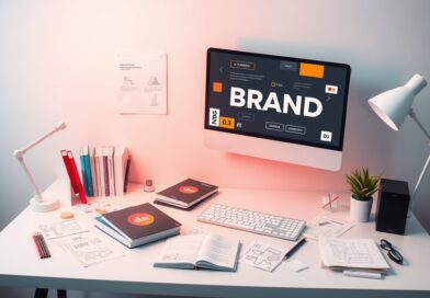 Espaço criativo para desenvolvimento de branding
