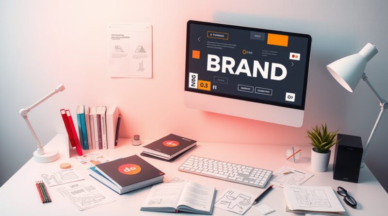 Espaço criativo para desenvolvimento de branding